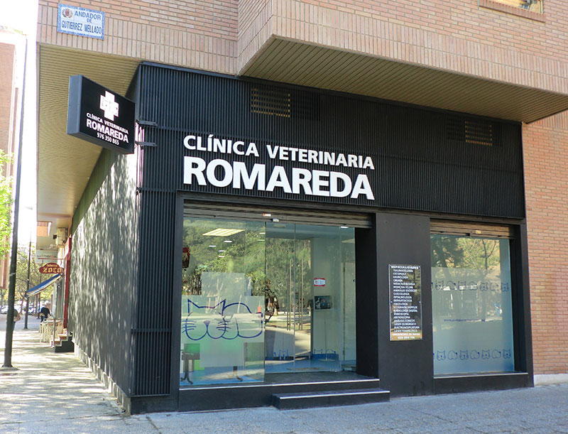 Clínica Veterinaria Romareda Fachada